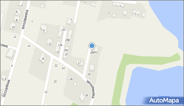 Pruszowice, Wrocławska, 19A, mapa Pruszowice