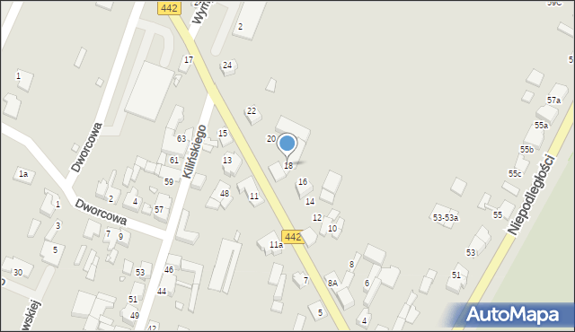 Pyzdry, Wrzesińska, 18, mapa Pyzdry