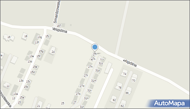 Radomierzyce, Wrocławska, 27l, mapa Radomierzyce