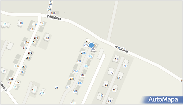 Radomierzyce, Wrocławska, 31r, mapa Radomierzyce