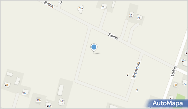 Radzanowo, Wrzosowa, 16, mapa Radzanowo