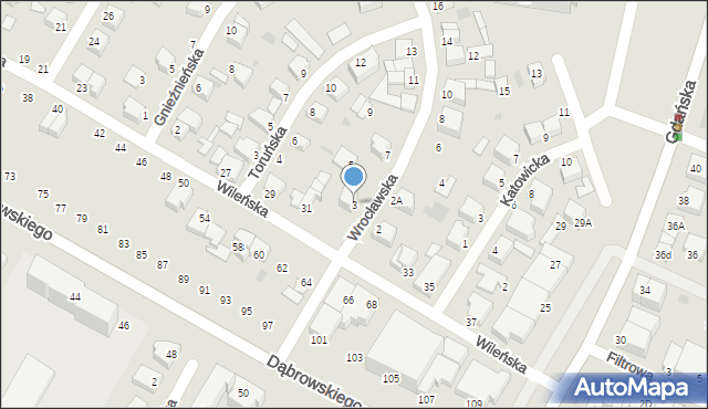 Rumia, Wrocławska, 3, mapa Rumia