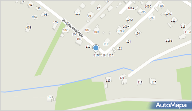 Rydułtowy, Wróblewskiego Walerego, gen., 116, mapa Rydułtowy