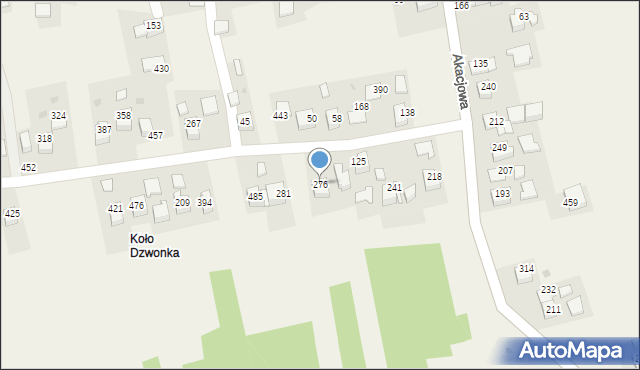 Rzozów, Wrzosowa, 15, mapa Rzozów