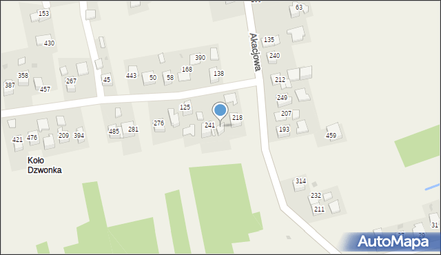 Rzozów, Wrzosowa, 5, mapa Rzozów