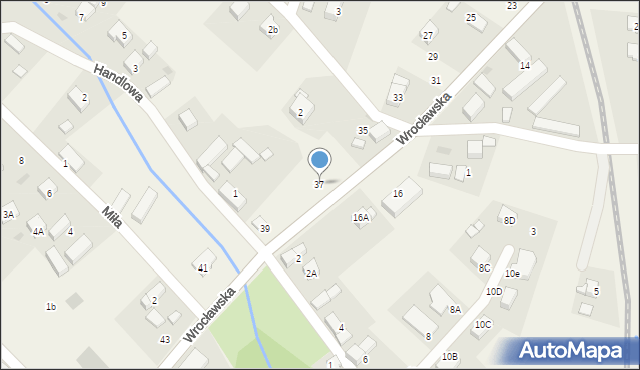 Siedlec, Wrocławska, 37, mapa Siedlec