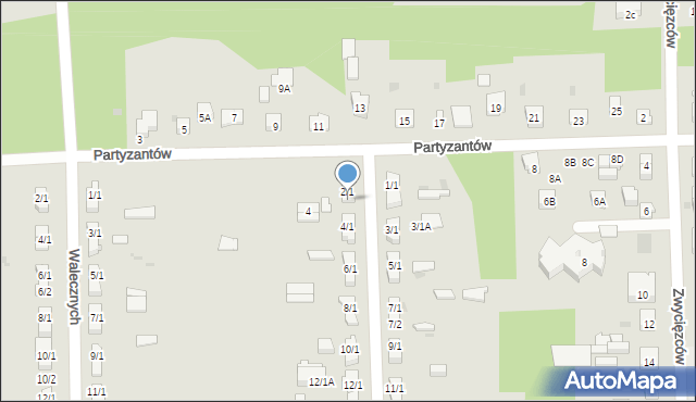 Skarżysko-Kamienna, Wrzosowa, 2/2, mapa Skarżysko-Kamienna