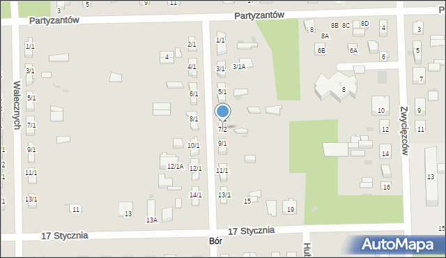 Skarżysko-Kamienna, Wrzosowa, 7/2, mapa Skarżysko-Kamienna