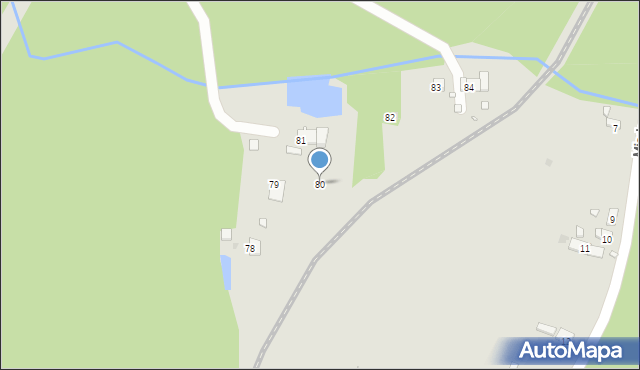 Sławków, Wrzosowa, 80, mapa Sławków