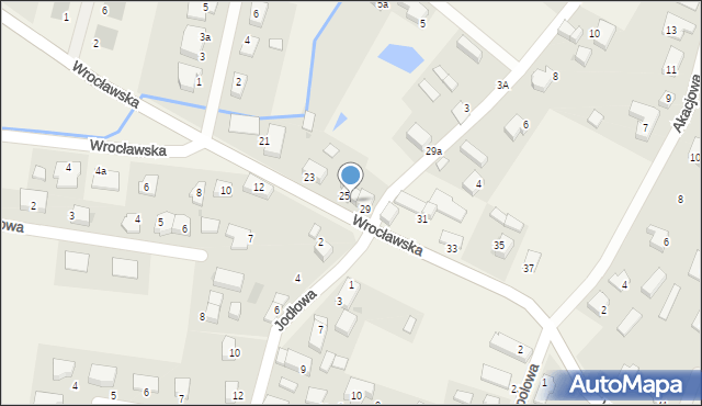 Śliwice, Wrocławska, 27, mapa Śliwice