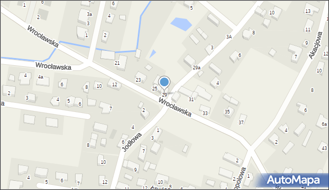 Śliwice, Wrocławska, 29, mapa Śliwice