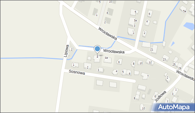 Śliwice, Wrocławska, 4, mapa Śliwice