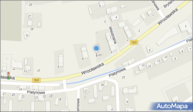 Smardzów, Wrocławska, 6, mapa Smardzów