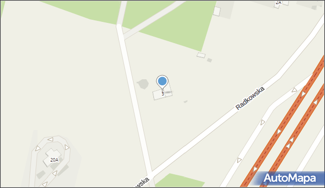 Starochęciny, Wrzosy, 3, mapa Starochęciny