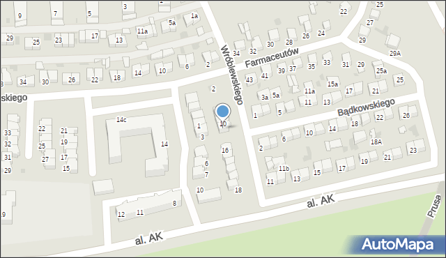 Starogard Gdański, Wróblewskiego Walerego, gen., 14, mapa Starogard Gdański