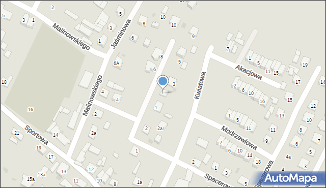 Świecie, Wrzosowa, 2b, mapa Świecie