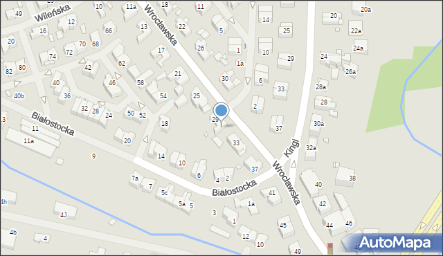 Szczecin, Wrocławska, 31, mapa Szczecina