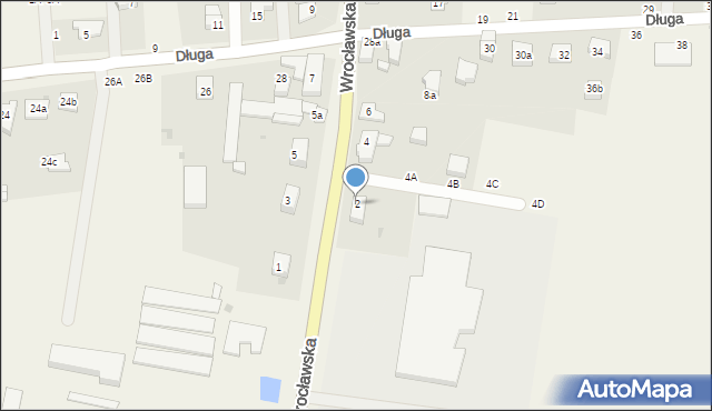 Szewce, Wrocławska, 2, mapa Szewce