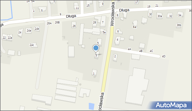 Szewce, Wrocławska, 3, mapa Szewce