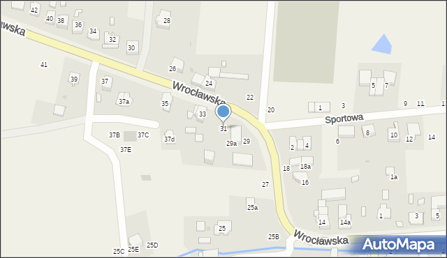 Szewce, Wrocławska, 31, mapa Szewce
