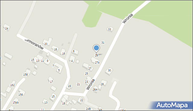 Tychy, Wronia, 29, mapa Tychów