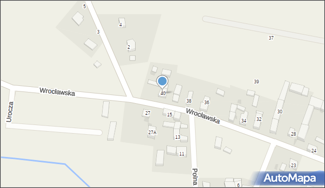 Tyniec nad Ślęzą, Wrocławska, 40, mapa Tyniec nad Ślęzą