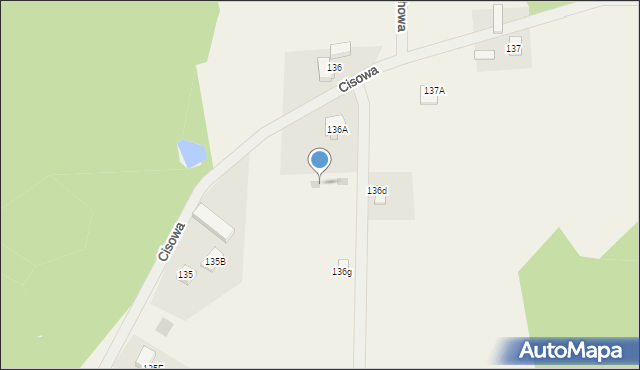 Wierzchucino, Wrzosowa, 4, mapa Wierzchucino