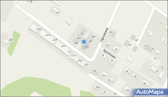 Wilczyce, Wrocławska, 1BT, mapa Wilczyce