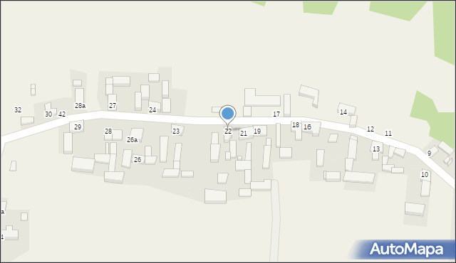 Wrąbczynek, Wrąbczynek, 22, mapa Wrąbczynek