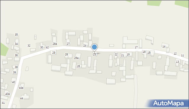 Wrąbczynek, Wrąbczynek, 23, mapa Wrąbczynek