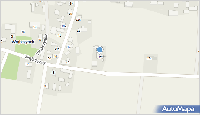 Wrąbczynek, Wrąbczynek, 47, mapa Wrąbczynek