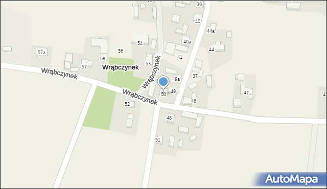 Wrąbczynek, Wrąbczynek, 50, mapa Wrąbczynek