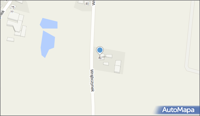 Wrąbczynek, Wrąbczynek, 81, mapa Wrąbczynek