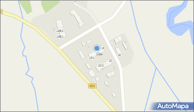 Wróbel, Wróbel, 19/3, mapa Wróbel