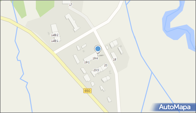 Wróbel, Wróbel, 19/5, mapa Wróbel