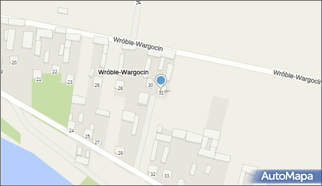 Wróble-Wargocin, Wróble-Wargocin, 31, mapa Wróble-Wargocin