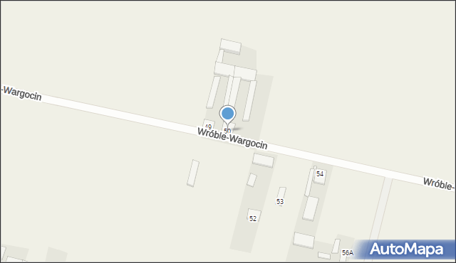 Wróble-Wargocin, Wróble-Wargocin, 50, mapa Wróble-Wargocin