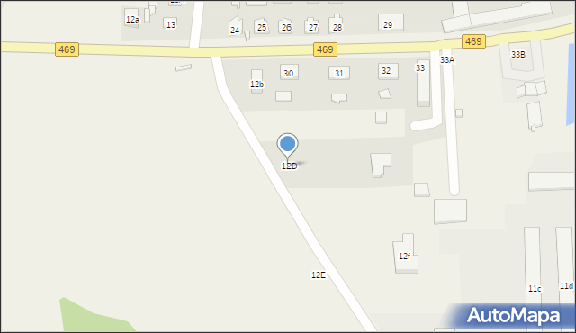 Wróblew, Wróblew, 12D, mapa Wróblew