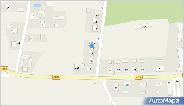 Wróblew, Wróblew, 14, mapa Wróblew