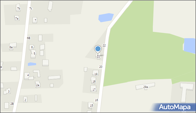 Wróblew, Wróblew, 21, mapa Wróblew