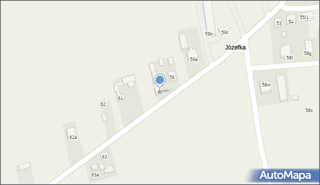 Wróblew, Wróblew, 60, mapa Wróblew