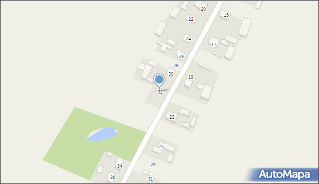 Wróblew, Wróblew, 32, mapa Wróblew