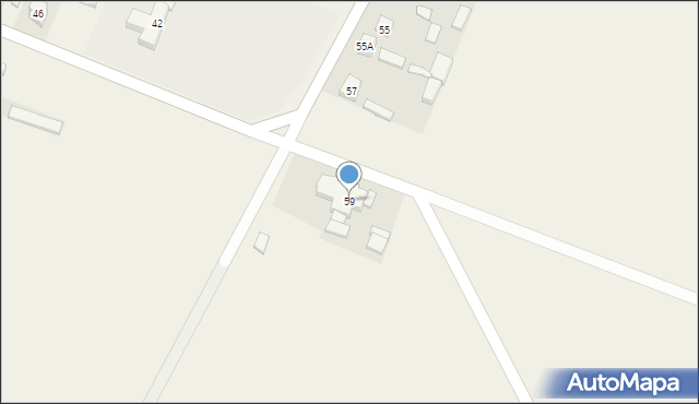 Wróblew, Wróblew, 59, mapa Wróblew