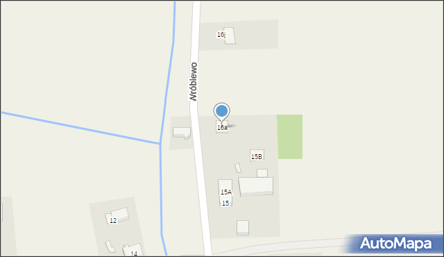 Wróblewo, Wróblewo, 16a, mapa Wróblewo
