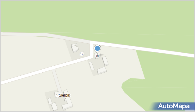 Wróblina, Wróblina, 18, mapa Wróblina