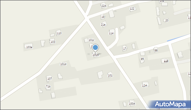 Wróblowa, Wróblowa, 101A, mapa Wróblowa