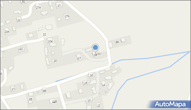 Wróblowa, Wróblowa, 18, mapa Wróblowa