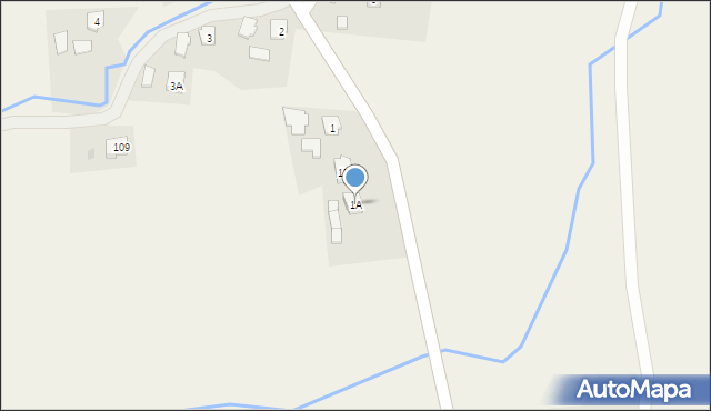 Wróblowa, Wróblowa, 1A, mapa Wróblowa