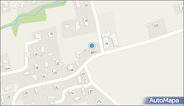 Wróblowa, Wróblowa, 39, mapa Wróblowa