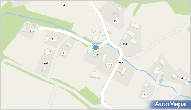 Wróblowice, Wróblowice, 106, mapa Wróblowice